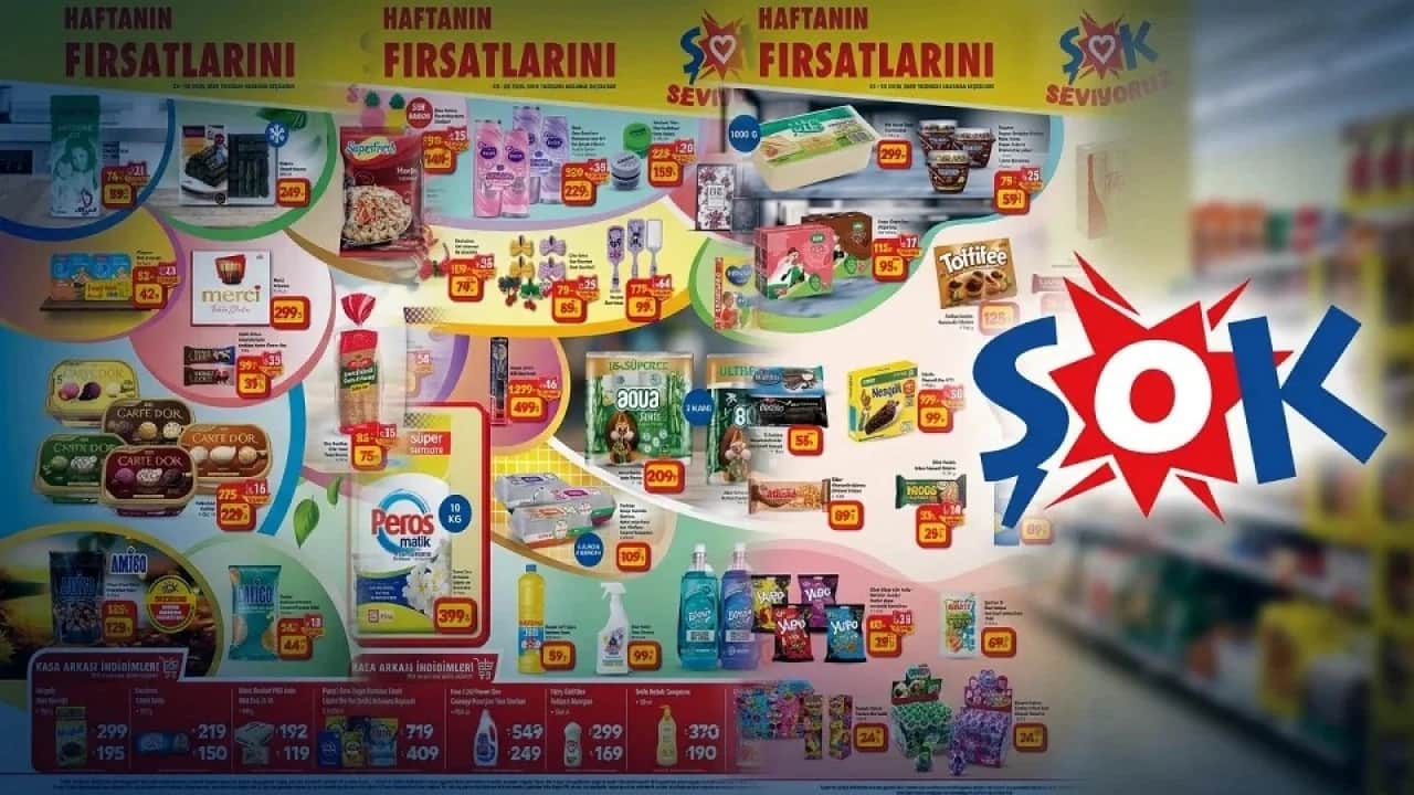 ŞOK’un cazip fiyatlı hafta sonu fırsatları… Seç, beğen al! Şok fiyatlarla onlarca ürün