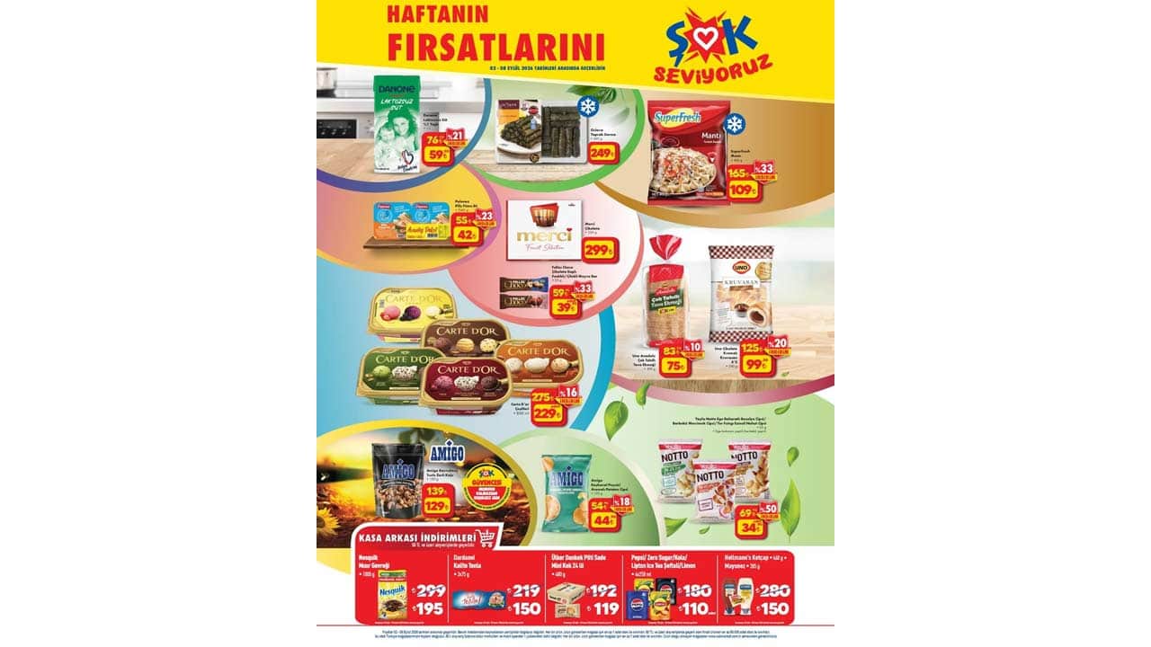 Foto - ŞOK’un cazip fiyatlı hafta sonu fırsatları… Seç, beğen al! Şok fiyatlarla onlarca ürün