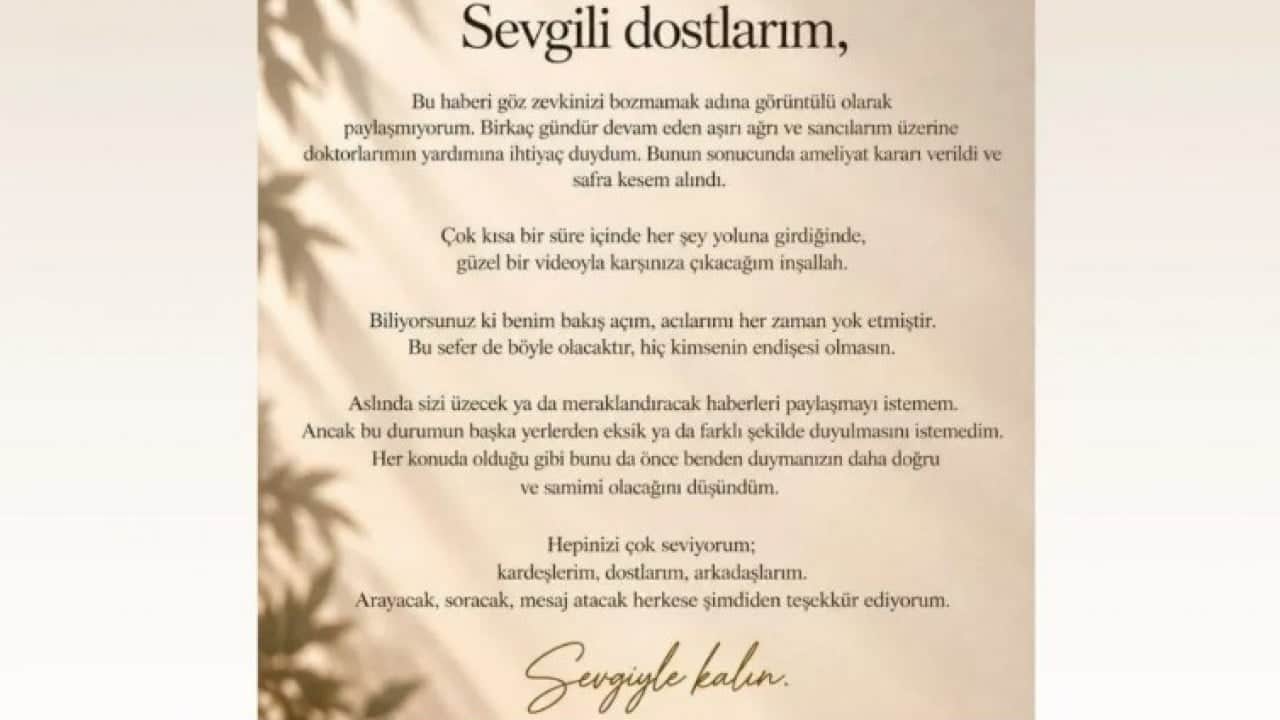 Foto - Son durumu belli oldu! Metin Şentürk bıçak altına yattı