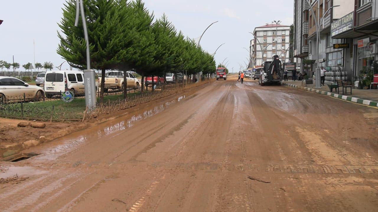 Foto - Son sürgünü topluyorlar! Heyelanlı bölgede çay hasadı