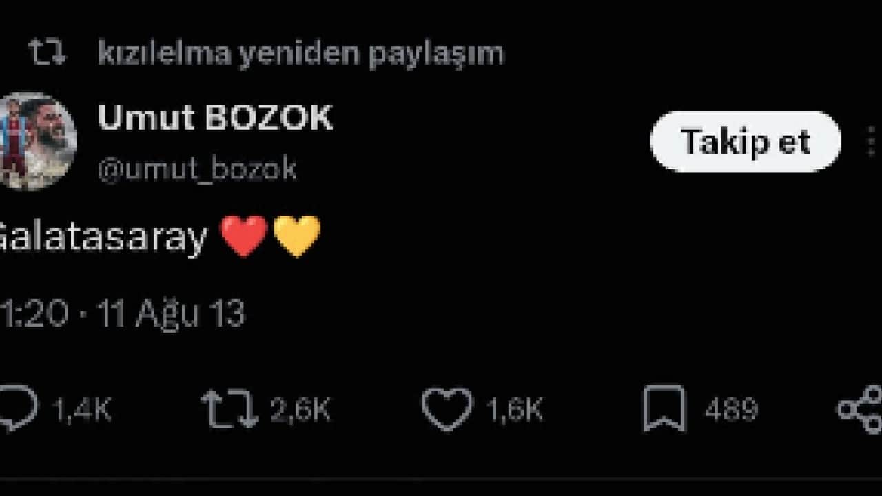 Foto - Sosyal medya ayağa kalktı: Kırmızı kart yiyen futbolcu fanatik Galatasaraylı çıktı