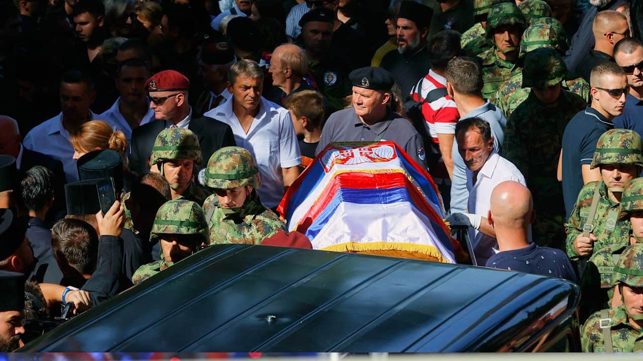 Foto - Soykırımcıya devlet töreni! Türkiye'den çok sert tepki