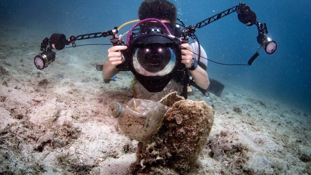 Foto - Su altında fotoğraflar çekiyor! 16 yaşında ‘doğanın çığlığını’ duyuruyor