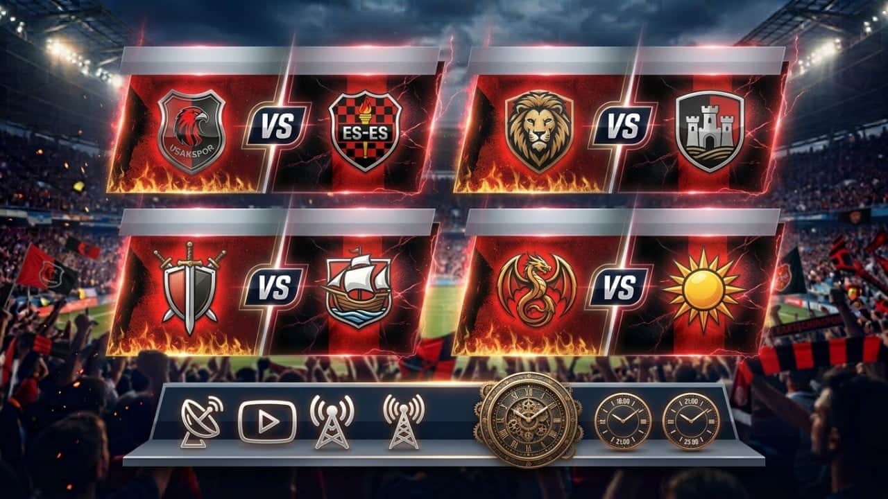 Süper Lig ve dünyada nefesleri kesecek maçların saatleri ve kanalı belli oldu!