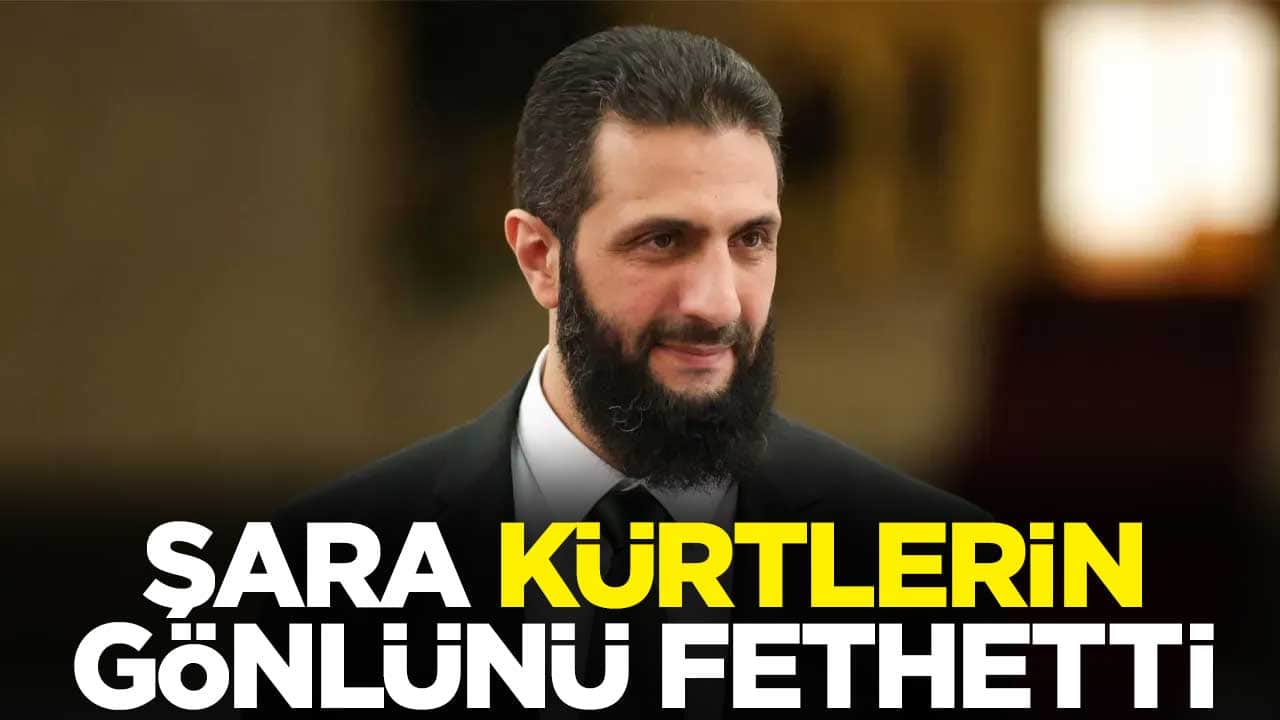 Suriye lideri Şara, Kürtlerin gönlünü fethetti