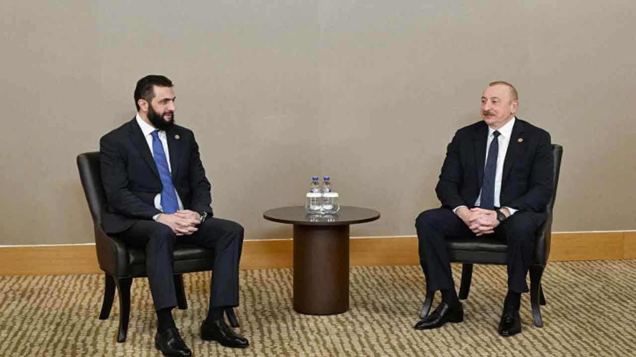 Foto - Suriye lideri Şara'dan Azerbaycan hamlesi