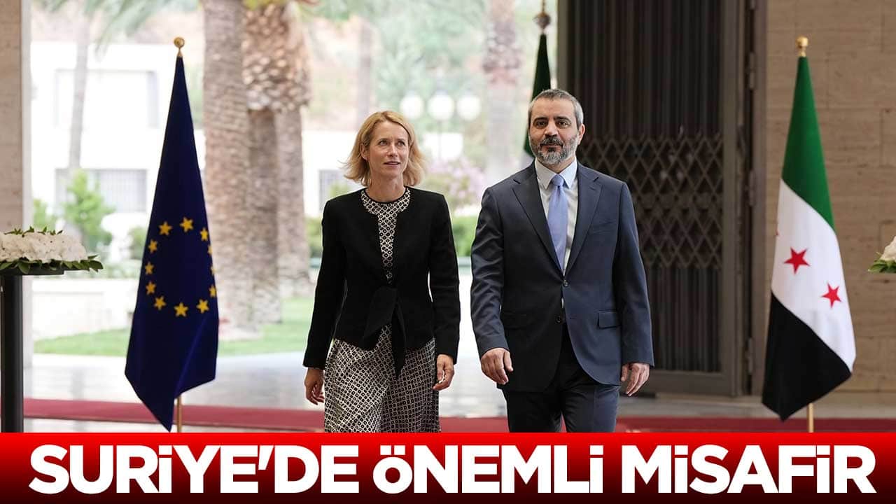 Suriye'de önemli misafir