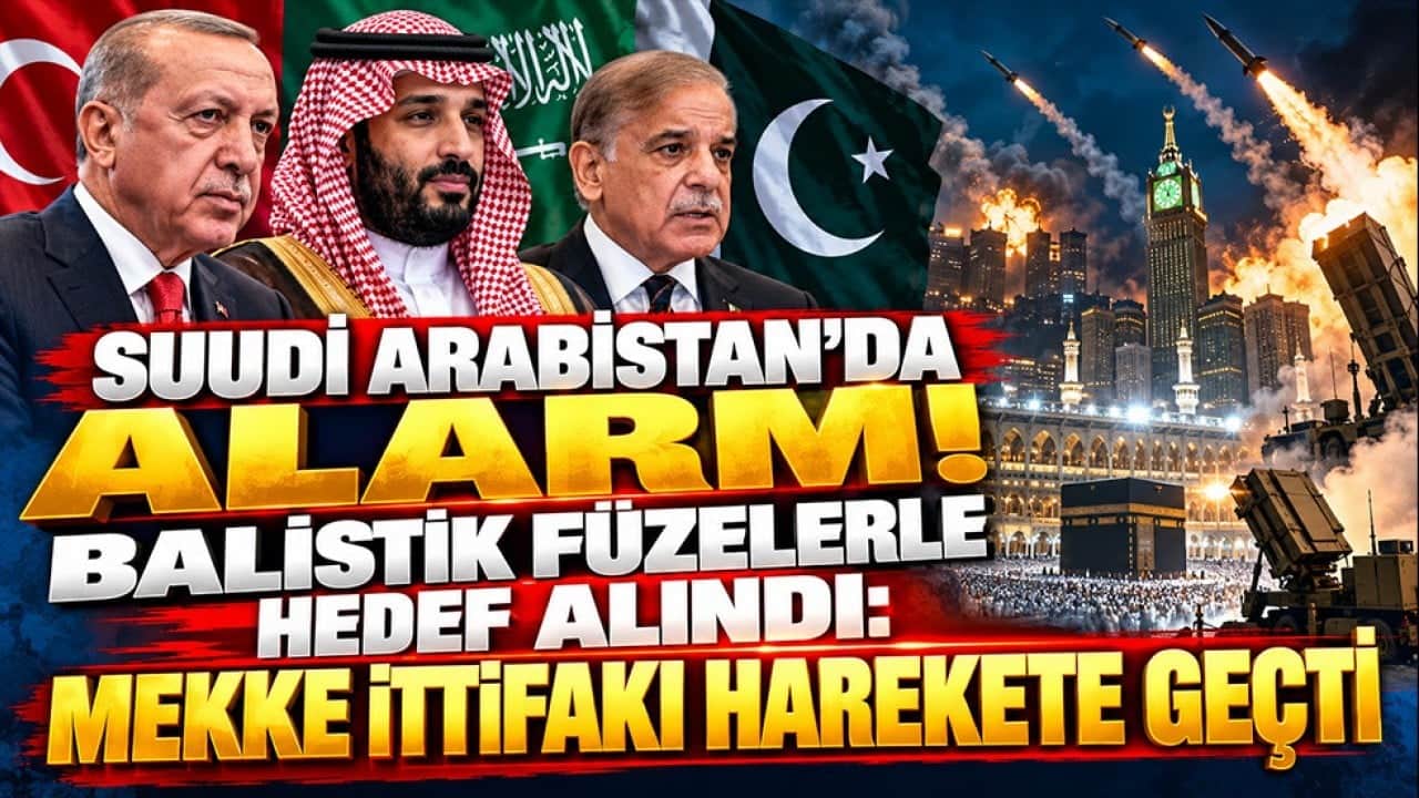 Suudi Arabistan’da alarm! Balistik füzelerle hedef alındı: Mekke İttifakı harekete geçti