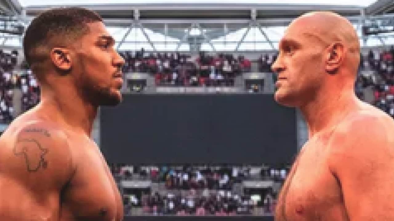 Foto - Suudi Bakan devreye girdi... Tarihi karar: Maç resmileşti, günü ilan edildi! Anthony Joshua-Tyson Fury...