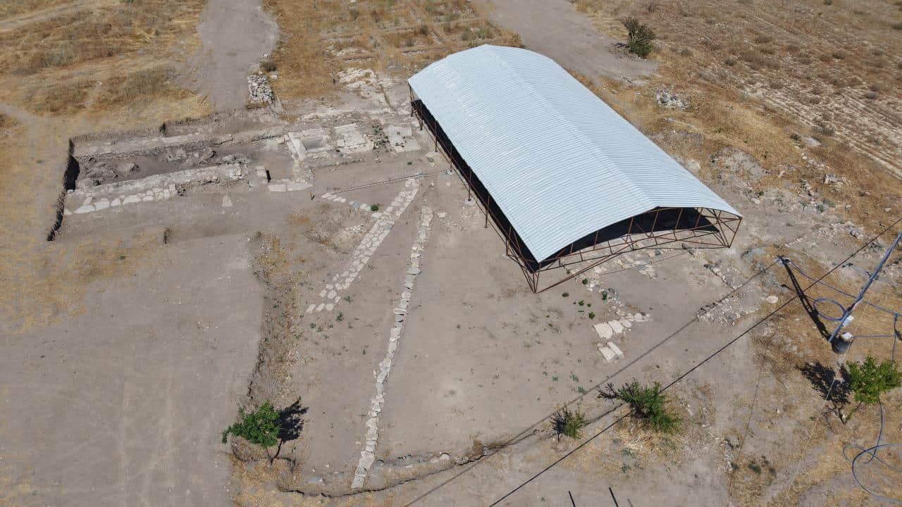 Foto - Tarlada fidan dikerken bulunmuştu! O mozaiğin ardından dev yerleşim ortaya çıktı