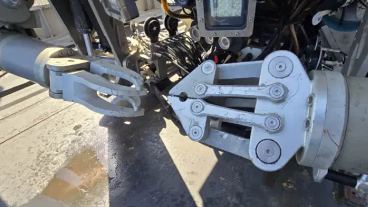 Foto - TCG Işın gemimiz enkazın peşinde: Deniz dibinde robotik taramalara başlandı