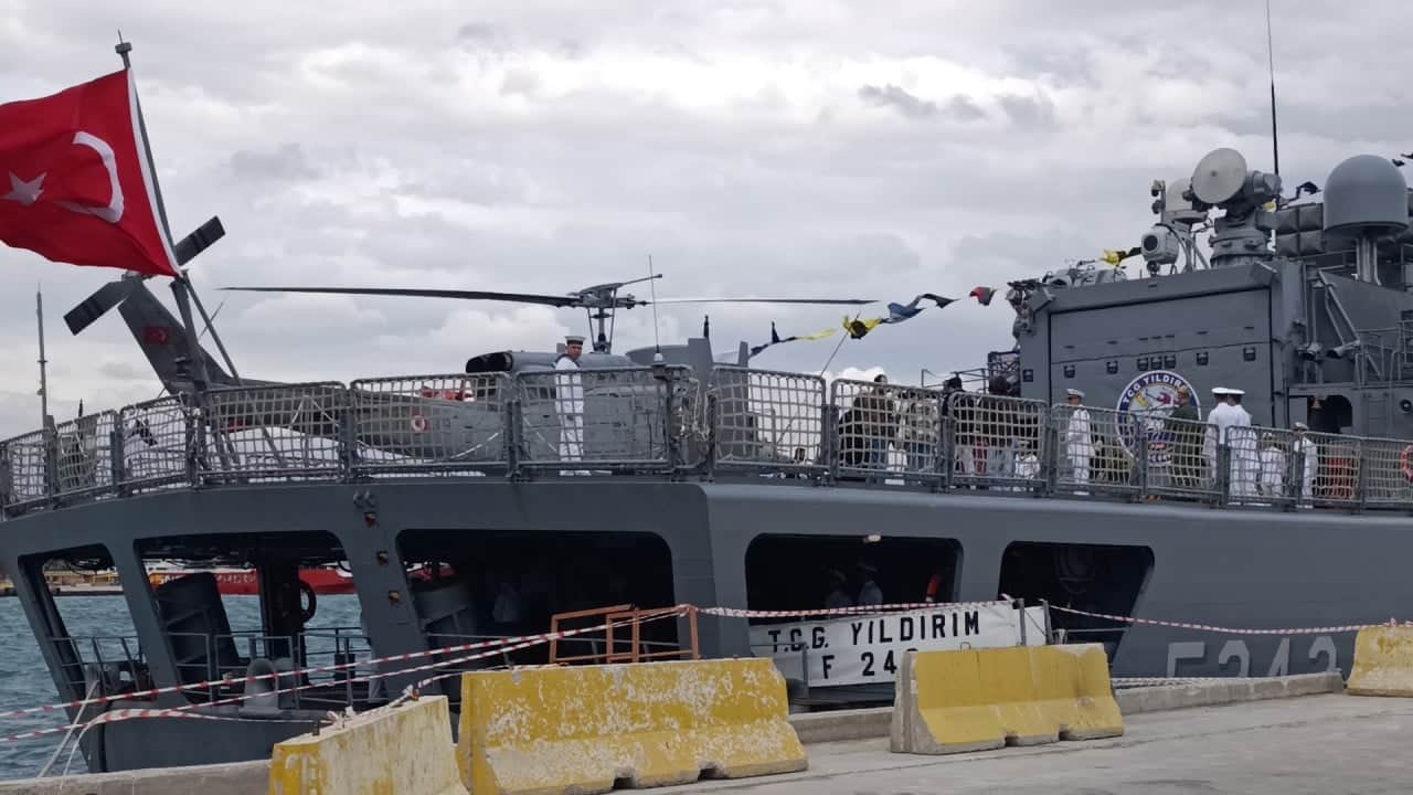 Foto - TCG Yıldırım o ilimizde ziyarete açıldı