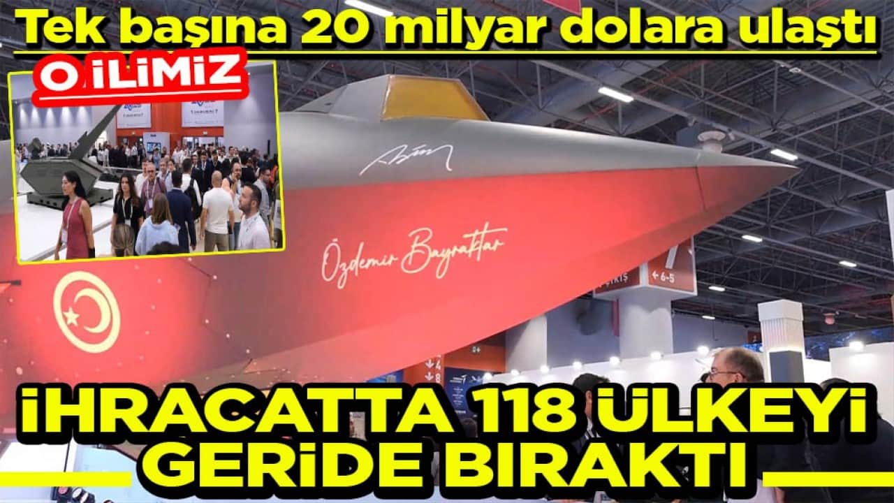 Tek başına 20 milyar dolara ulaştı İhracatta 118 ülkeyi geride bıraktı