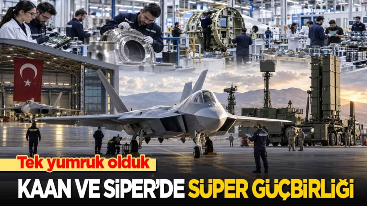 Tek yumruk olduk: KAAN ve Siper'de süper güçbirliği