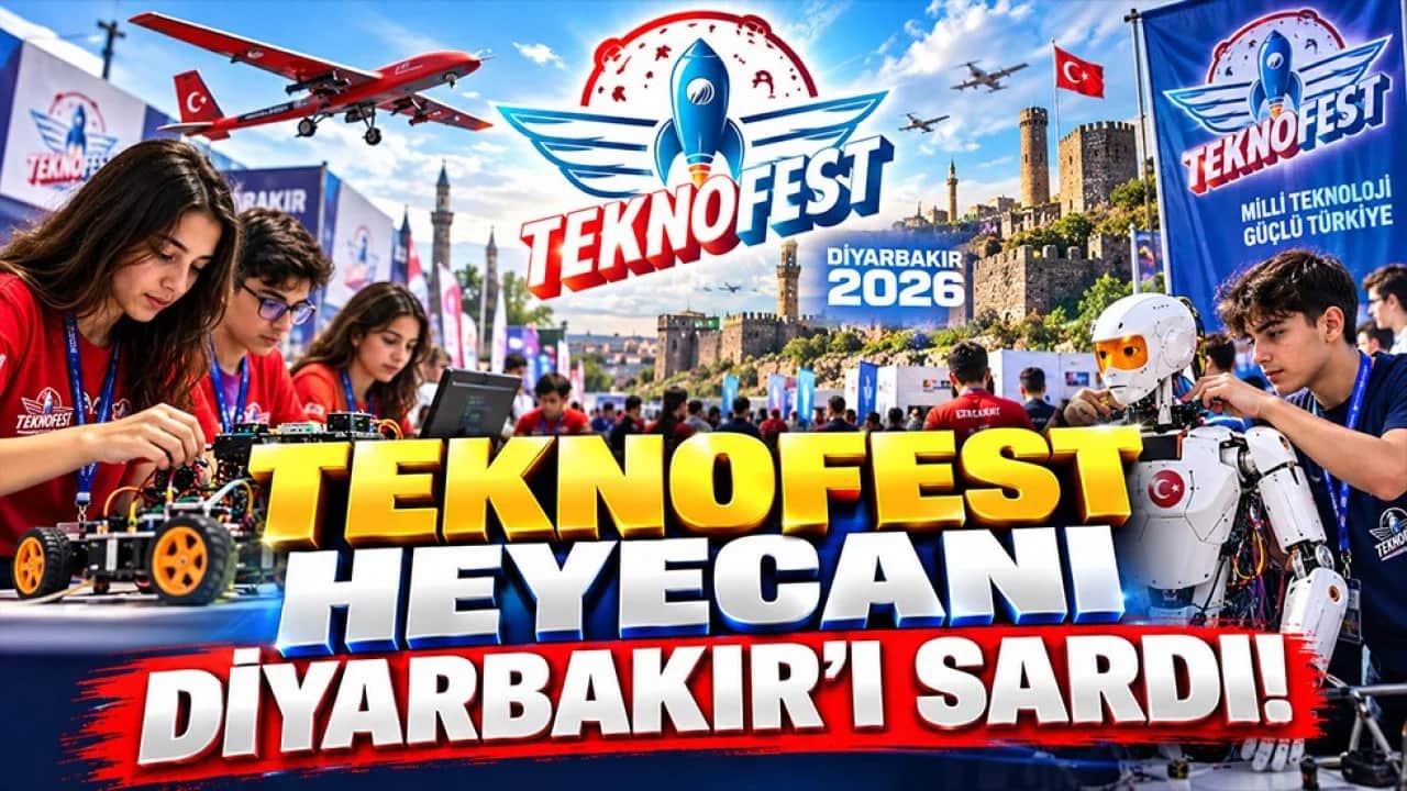 TEKNOFEST heyecanı Diyarbakır’ı sardı! 191 bin takım arasından finale geldiler
