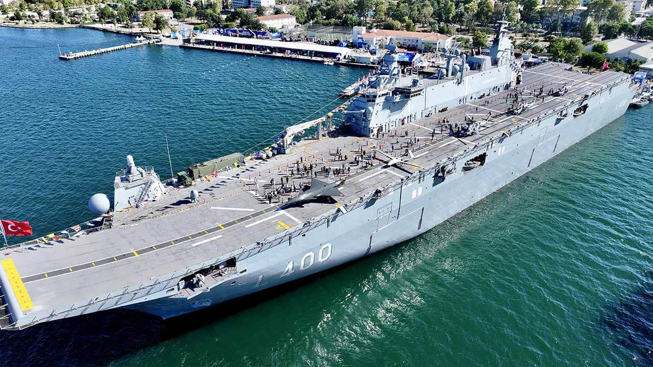 Foto - TEKNOFEST Mavi Vatan devam ediyor! TCG Anadolu'ya yoğun ilgi