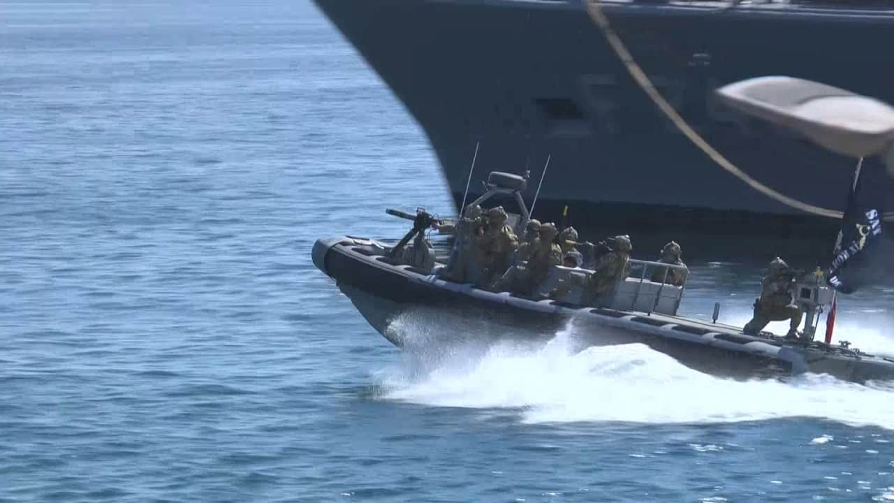 Foto - TEKNOFEST Mavi Vatan'da SAT ve SAS komandoları gösteri yaptı