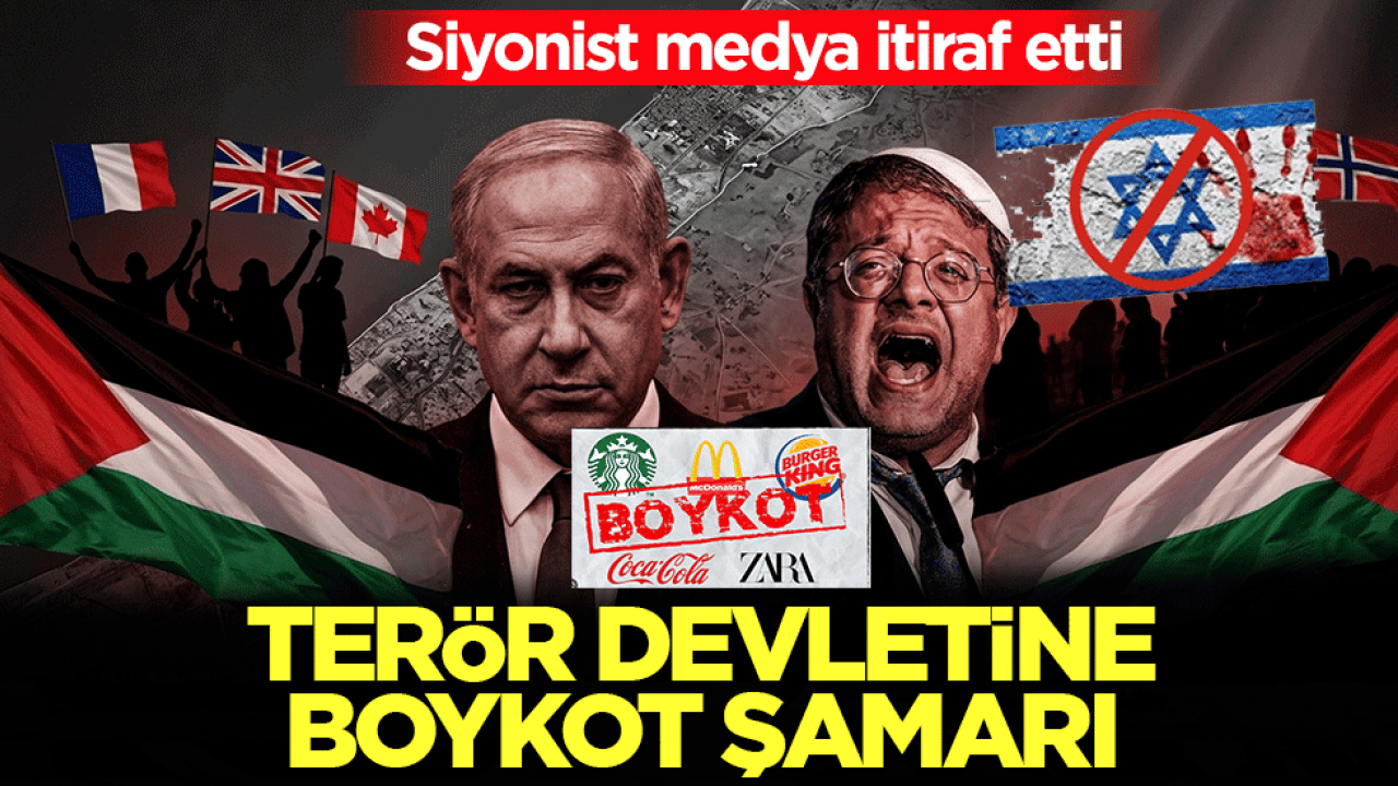 Terör devletine boykot şamarı: Siyonist medya itiraf etti