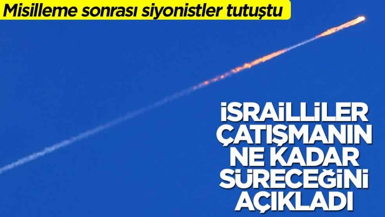 Terör saldırısı sonrası İran misilleme yaptı! İsrail cephesi savaşın ne kadar süreceğini açıkladı