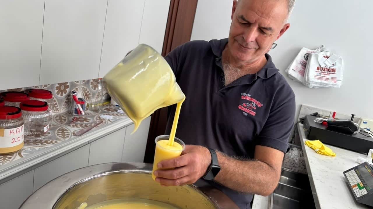Foto - Tezgahta kilosu 160 liradan kapış kapış satılıyor! Eskişehir'de şifalı boza tezgahlarda yerini aldı