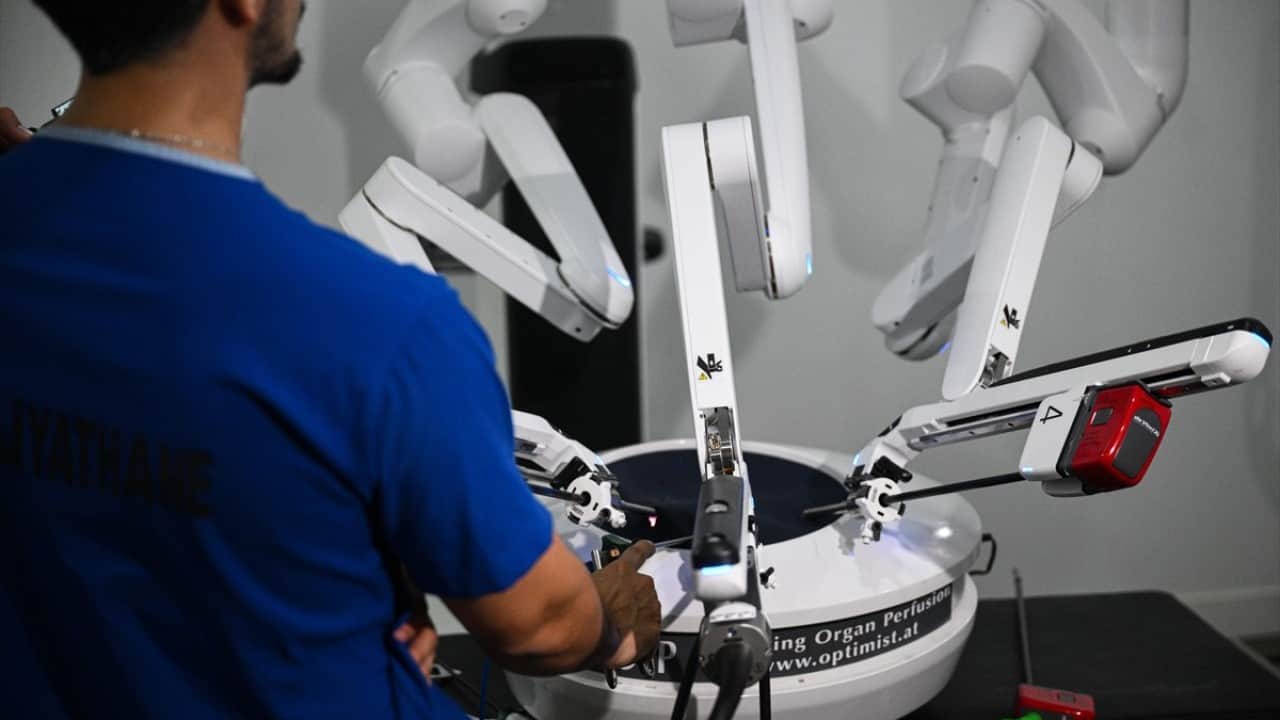 Foto - TGC Anadolu’da bir ilk test edildi Askeri gemide Robotik Cerrahi