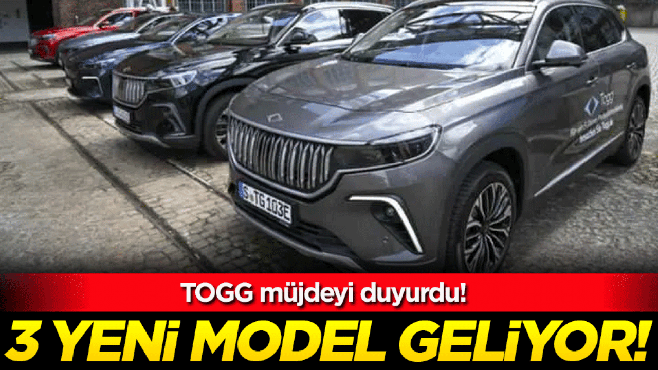 TOGG müjdeyi duyurdu: 3 yeni model geliyor!