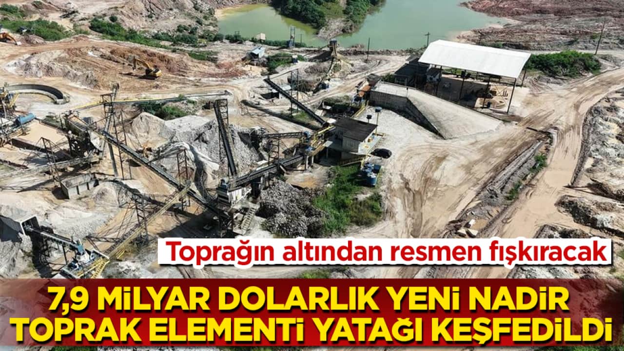 Toprağın altından resmen fışkıracak! 7,9 milyar dolarlık yeni nadir toprak elementi yatağı keşfedildi