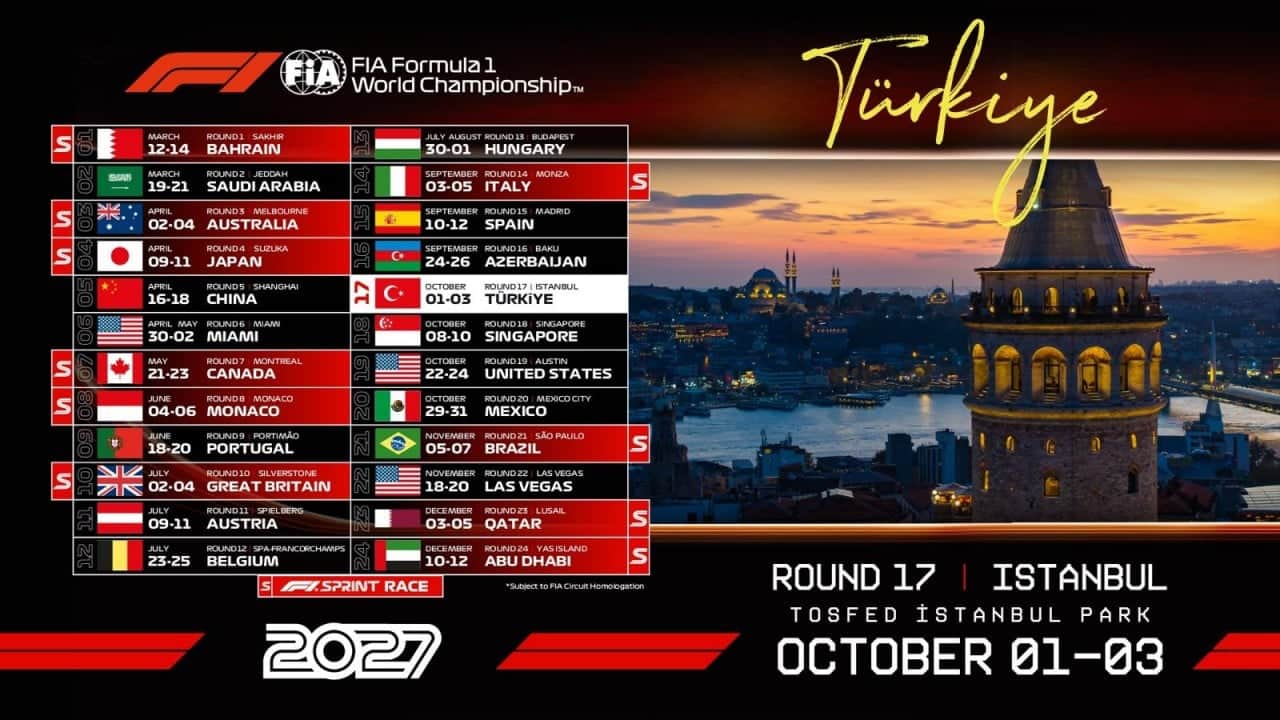 Foto - TOSFED İstanbul Park 1-3 Ekim 2027 tarihlerinde Formula 1 TURKISH Grand Prıx'e ev sahipliği yapacak