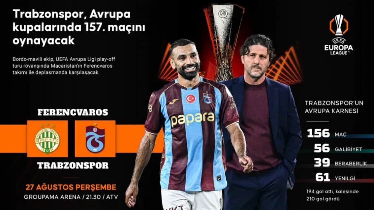 Foto - Trabzonspor, UEFA Avrupa Ligi için Ferencvaros deplasmanında! İşte Muhtemel 11'ler