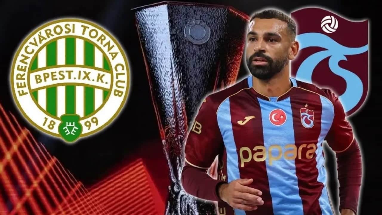 Trabzonspor, UEFA Avrupa Ligi için Ferencvaros deplasmanında! İşte Muhtemel 11'ler