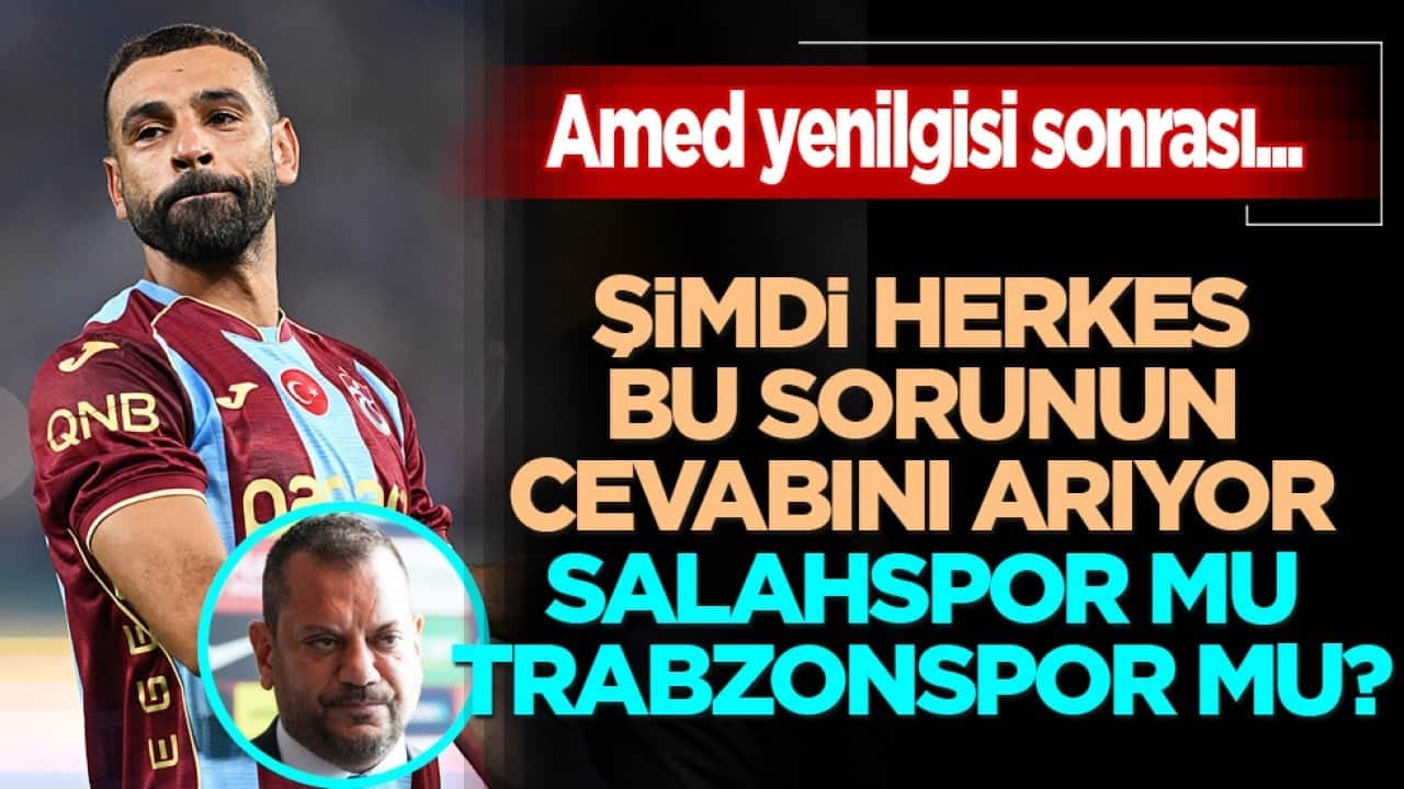 Trabzonspor'un bu silahı niye üç puanı getiremiyor! Salahspor mu? Trabzonspor mu sorusu şimdi de gündem oldu...