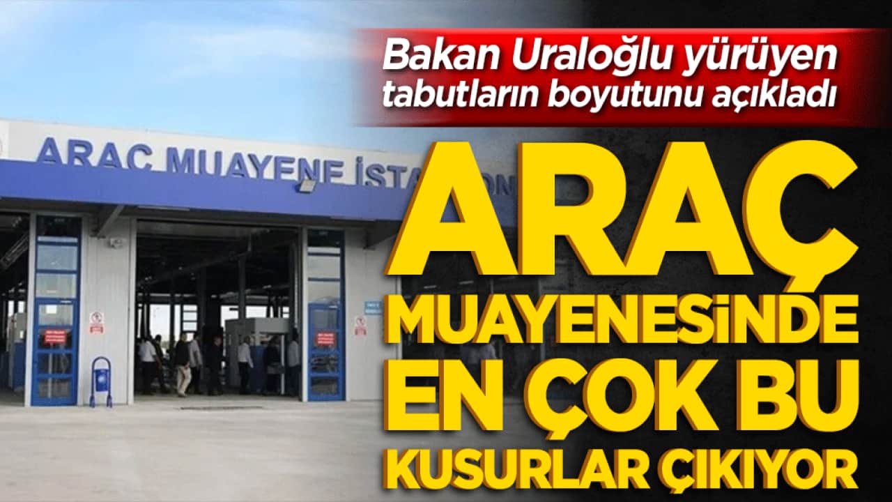 Trafikte 1,6 milyondan fazla yürüyen tabut tespit edildi! Bakan Uraloğlu tehlikenin boyutunu açıkladı!