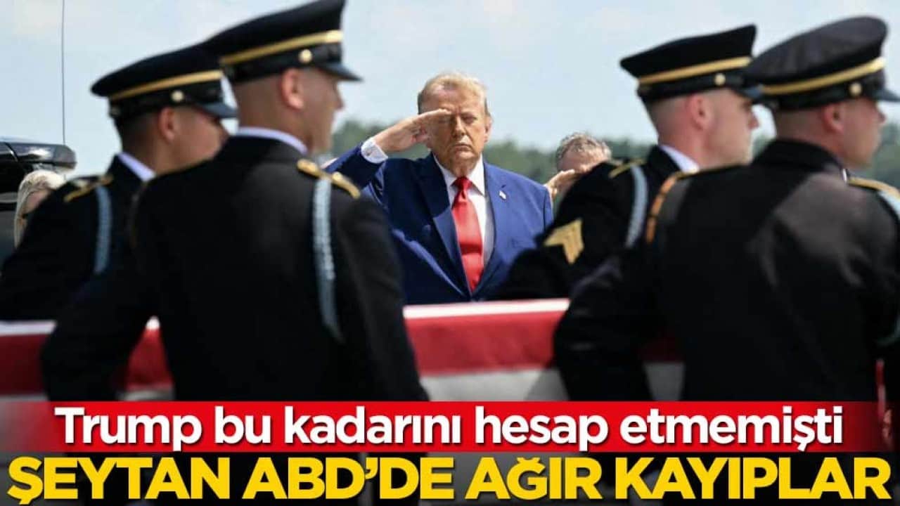 Trump bu kadarını hesap etmemişti! Şeytan ABD’de ağır kayıplar