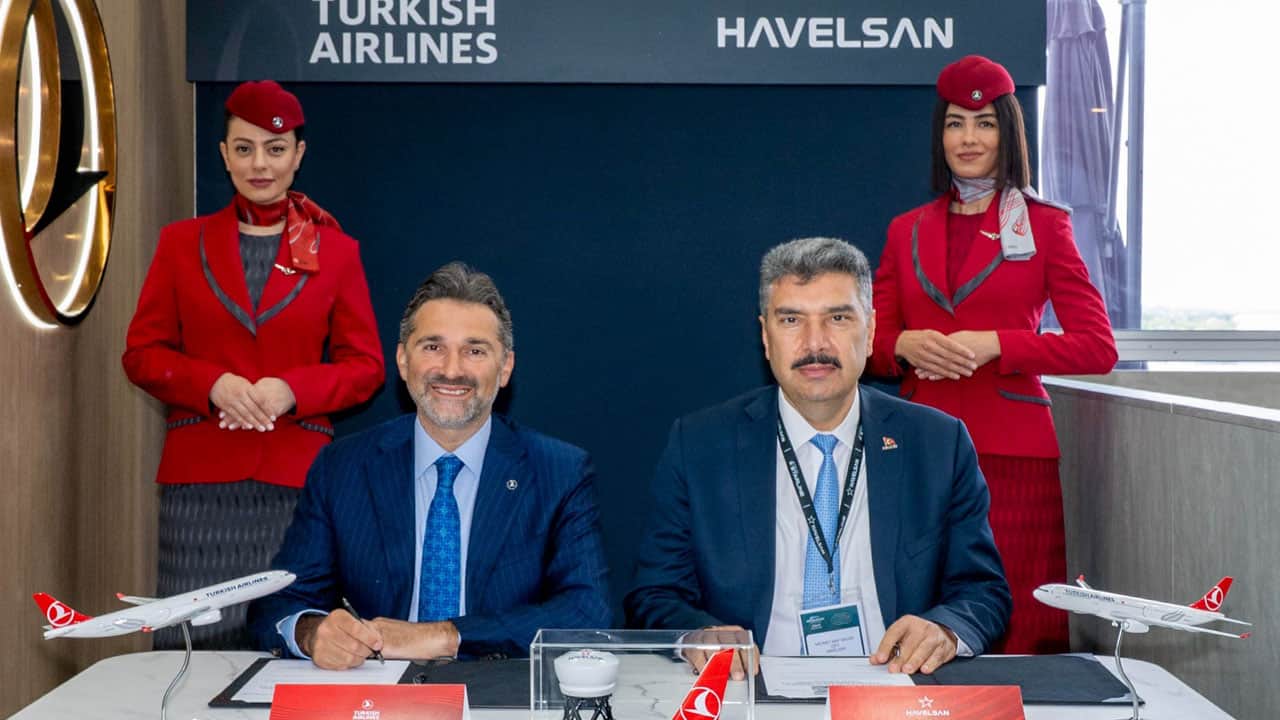 Foto - Türk Hava Yolları, HAVELSAN ile 12 uçuş simülatörü için sözleşme imzaladı