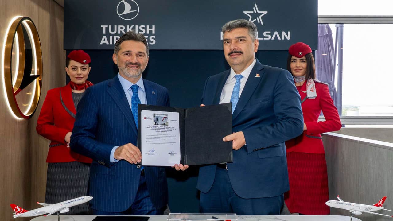 Foto - Türk Hava Yolları, HAVELSAN ile 12 uçuş simülatörü için sözleşme imzaladı