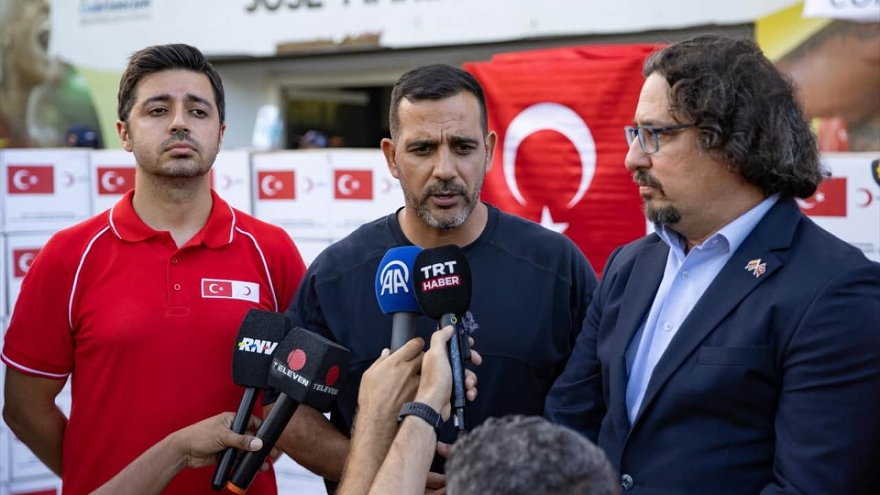 Foto - Türk Kızılay’dan insani yardım Venezuela’da depremzedelere 100 hijyen seti