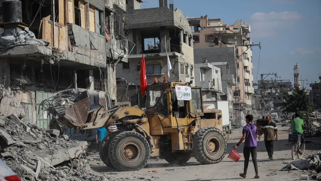 Foto - Türk konvoyu Gazze'de