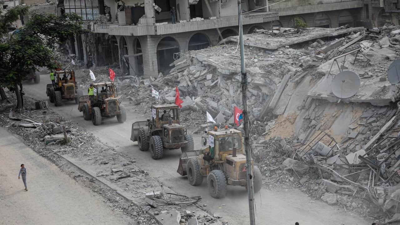 Foto - Türk konvoyu Gazze'de