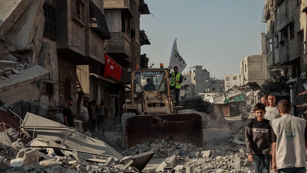 Foto - Türk konvoyu Gazze'de