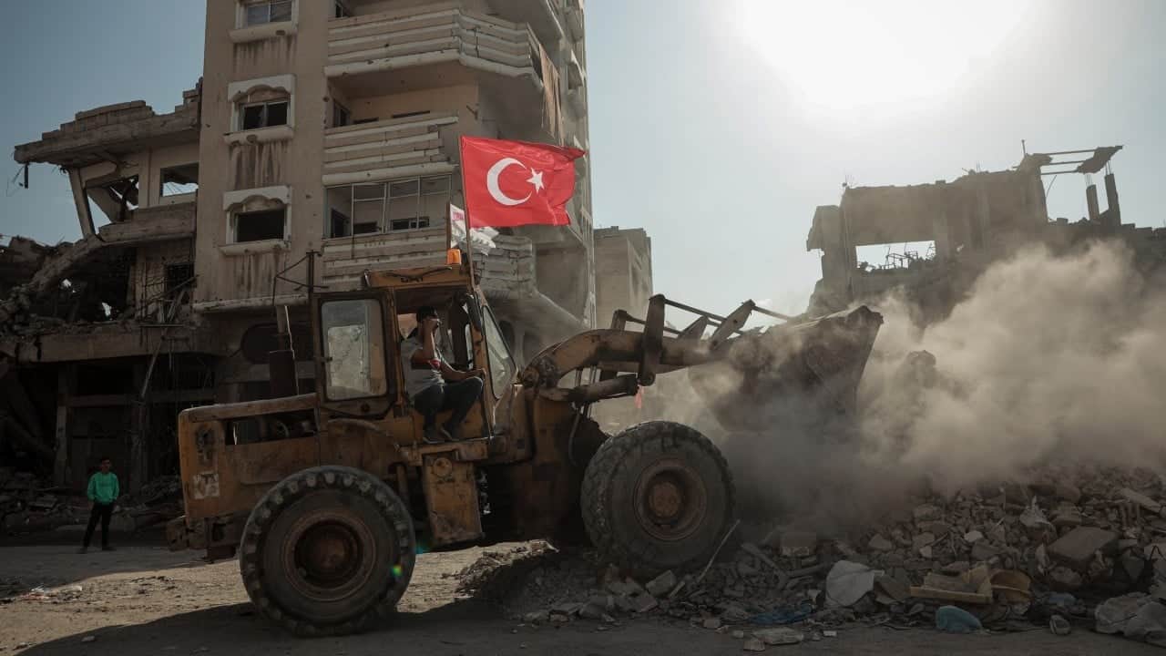 Foto - Türk konvoyu Gazze'de