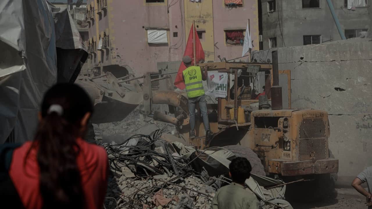 Foto - Türk konvoyu Gazze'de