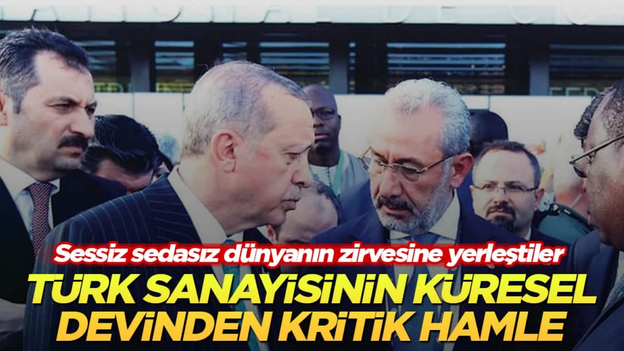 Türk sanayisinin küresel devinden kritik hamle! Sessiz sedasız dünyanın zirvesine yerleştiler