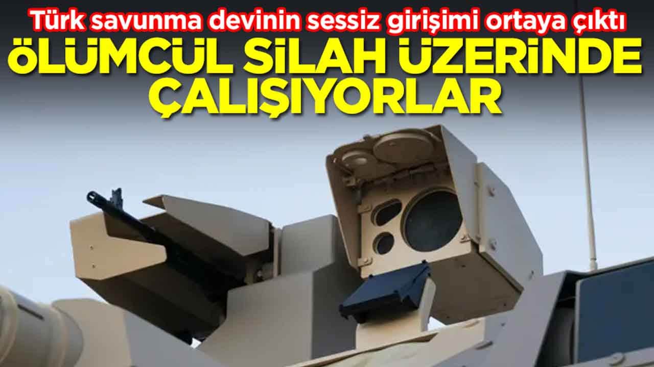 Türk savunma devinin sessiz girişimi ortaya çıktı: Ölümcül silah üzerinde çalışıyorlar