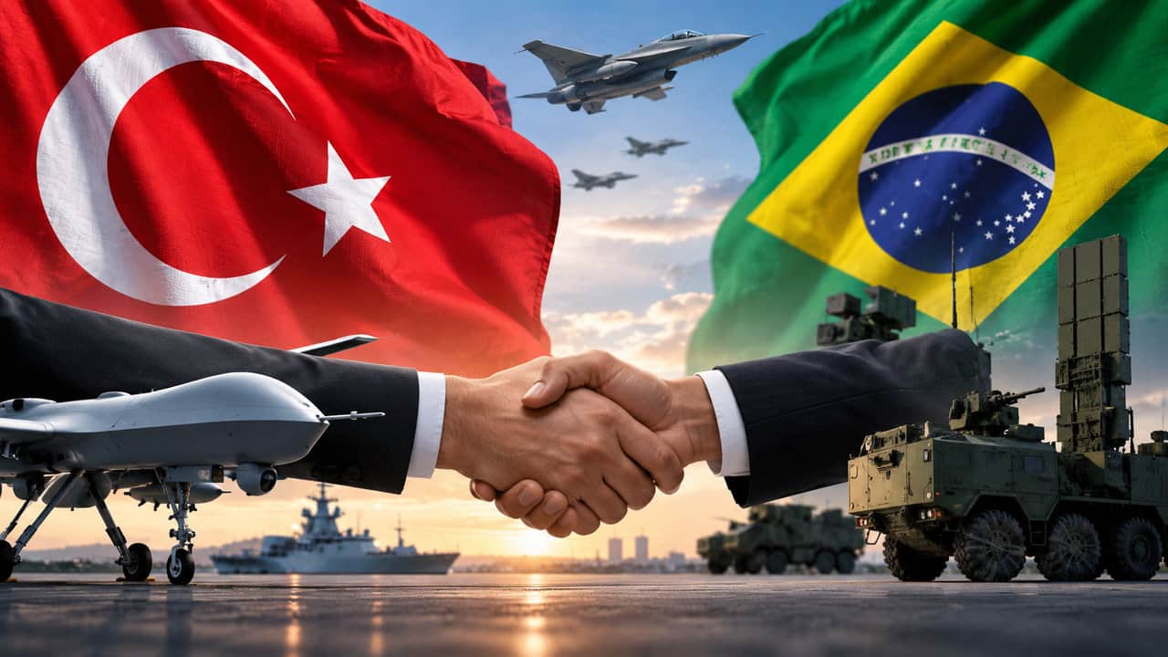 Foto - Türkiye 10 bin km ötedeki ülkeyle imzaları sessiz sedasız attı! Savunmada dev işbirliği 
