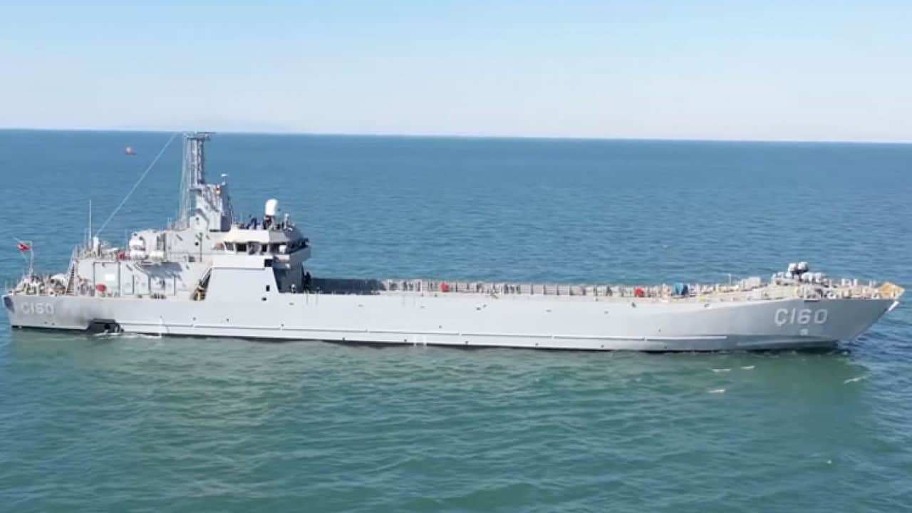 Foto - Türkiye sessiz ve derinden ilerliyor: Yeni savaş gemisi ortaya çıktı