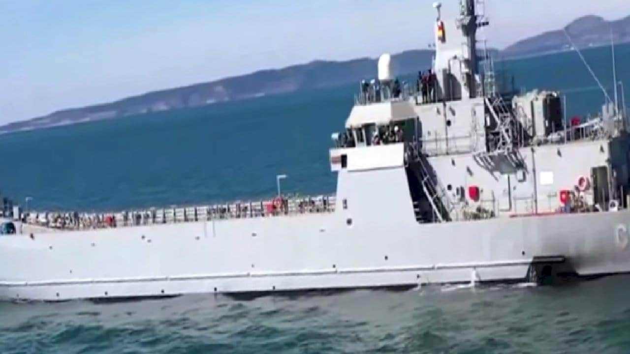 Foto - Türkiye sessiz ve derinden ilerliyor: Yeni savaş gemisi ortaya çıktı