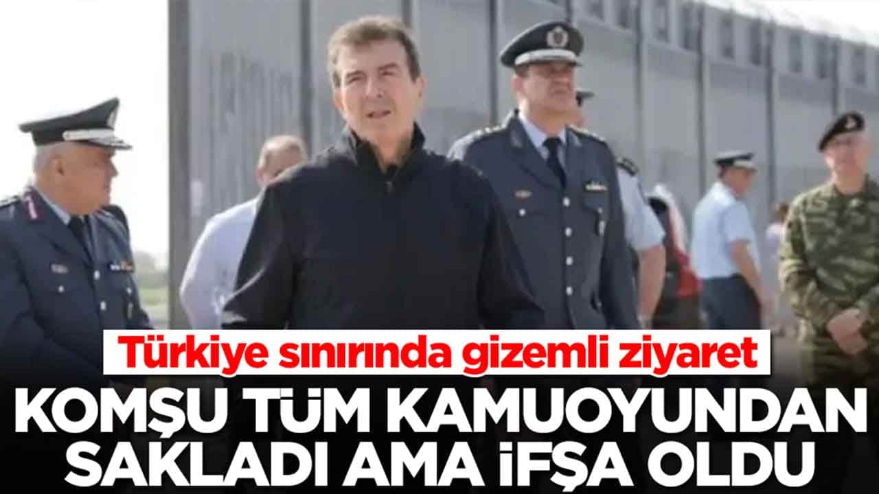 Türkiye sınırında gizemli ziyaret: Komşu tüm kamuoyunda sakladı ama ifşa oldu