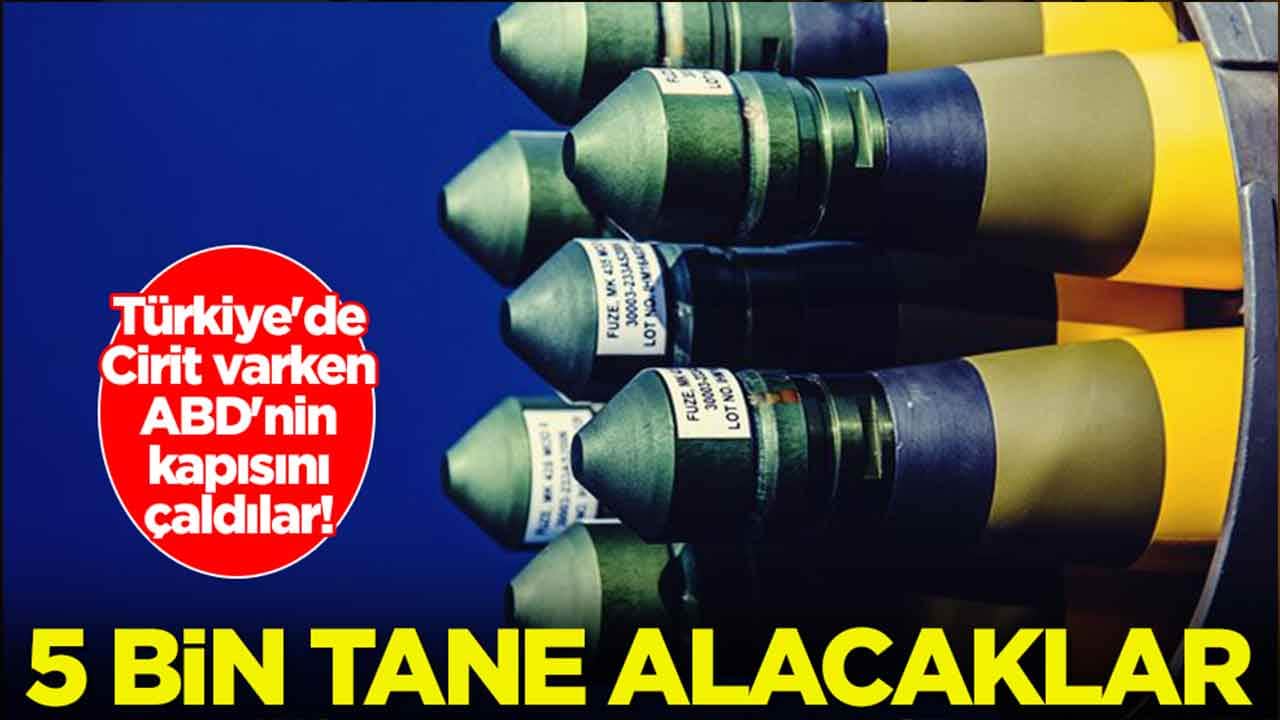 Türkiye'de Cirit varken ABD'nin kapısını çaldılar: 5 bin tane alacaklar