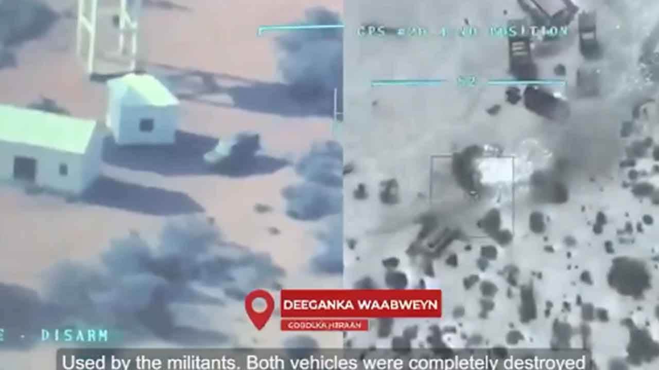 Foto - Türkiye'den aldıkları TB2 SİHA'larla operasyona başladılar: Ortalık yangın yerine döndü