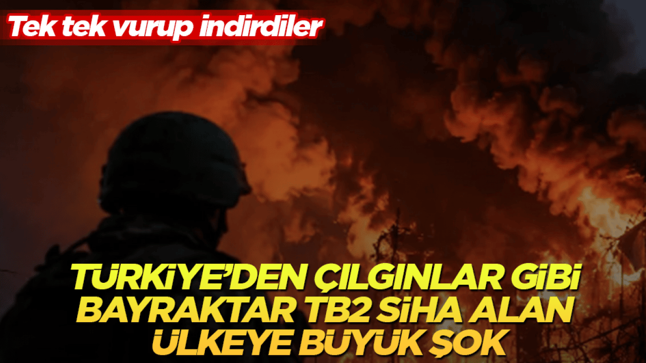 Türkiye’den çılgınlar gibi Bayraktar TB2 SİHA alan ülkeye büyük şok: Tek tek vurup indirdiler 